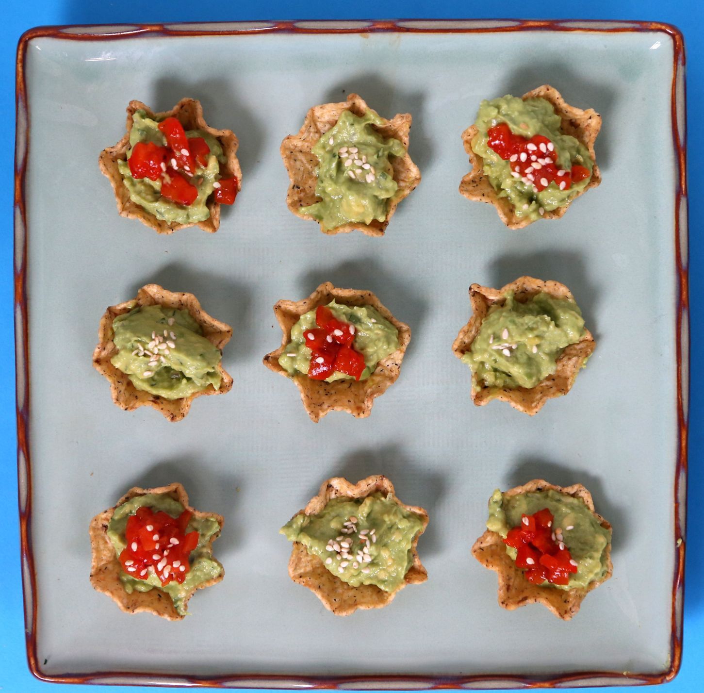 Avocado Dip with Sesame Seeds